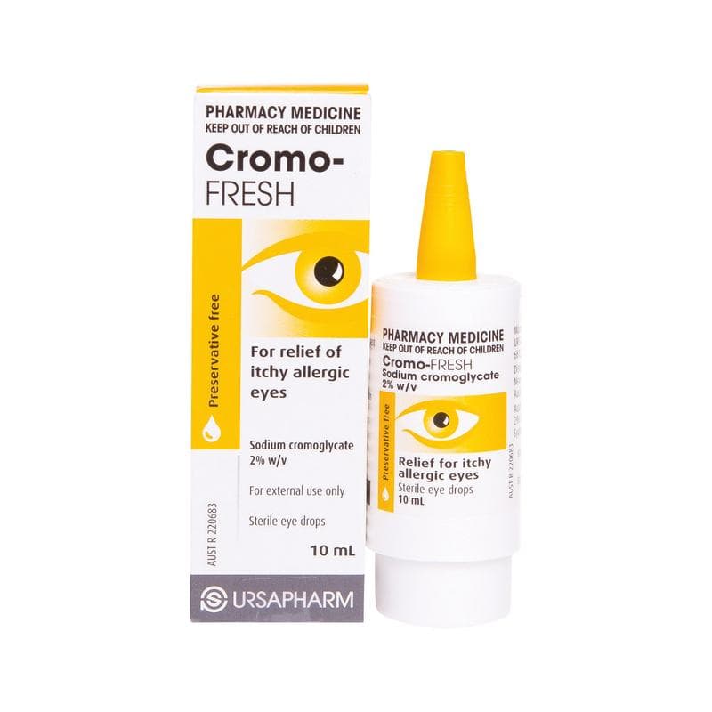 Cromo-Fresh Eye Drops 10ml
