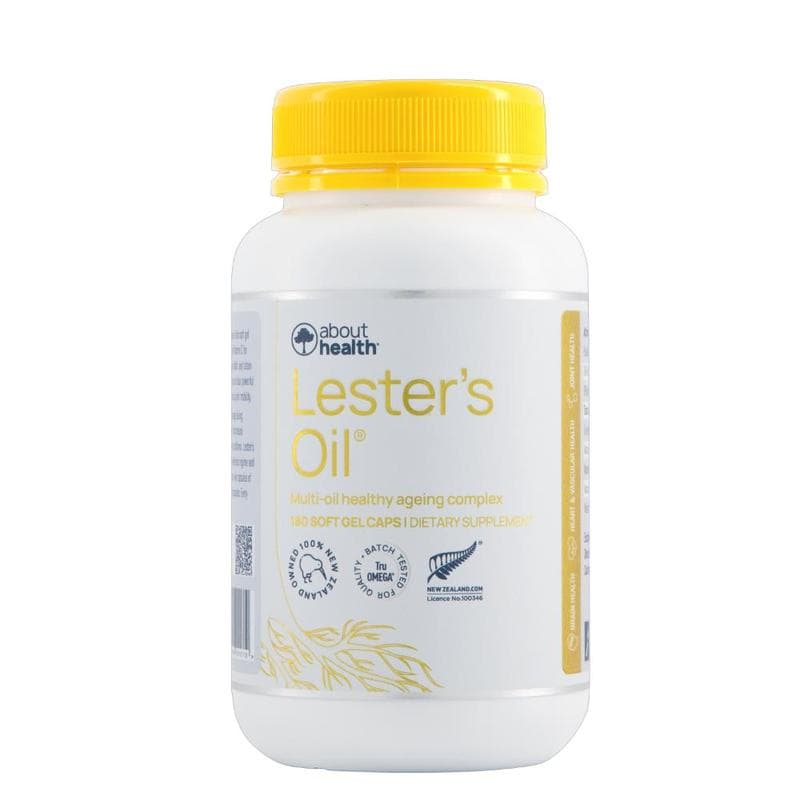 About Health Lester's Oil Soft Gel Capsules 180s