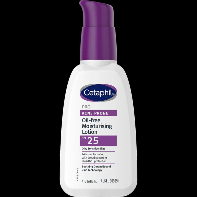 Cetaphil Pro Acne Prone Oil-Free Moisturiser SPF25 118ml