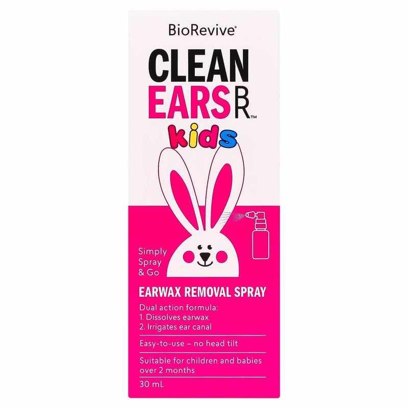 Clean Ears Wax Removal Spray Kids 30ml