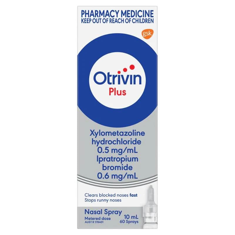 Otrivin Plus Nasal Spray 10ml
