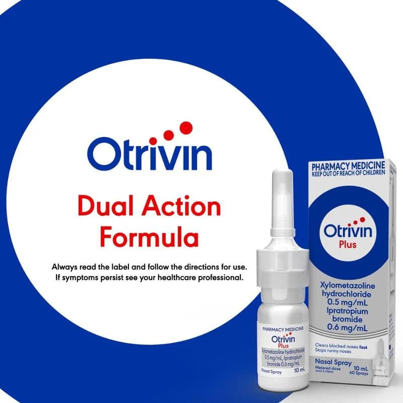 Otrivin Plus Nasal Spray 10ml