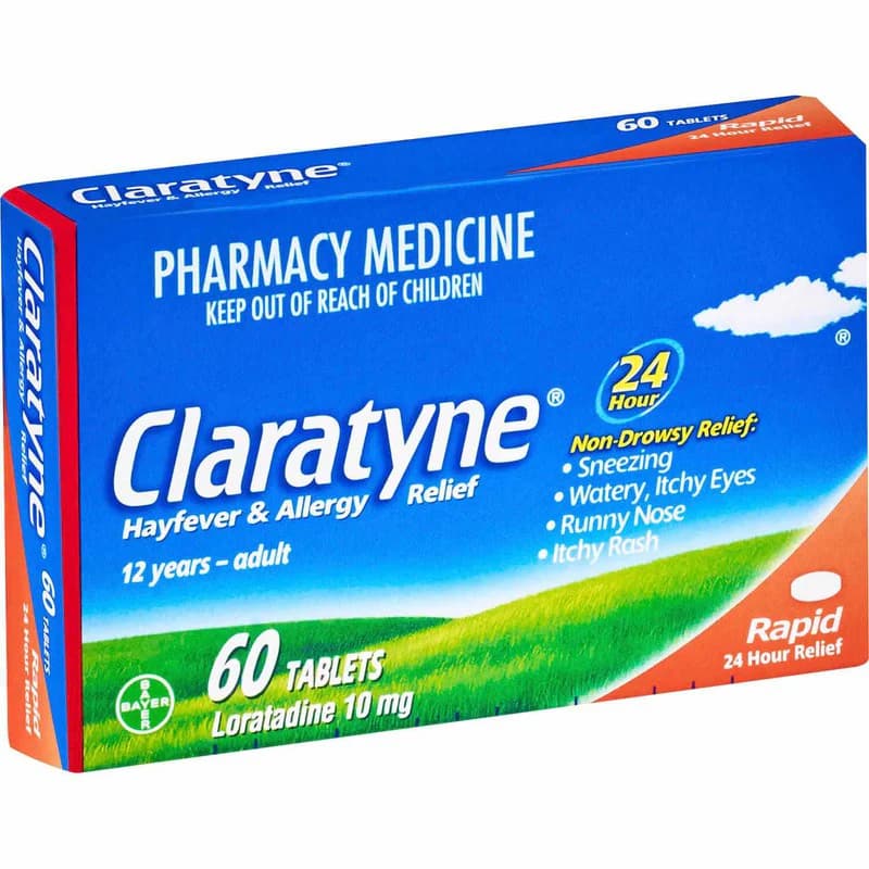 Claratyne Tabs 10mg 60s