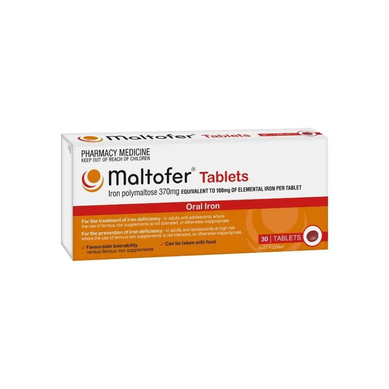 Maltofer Oral Iron Tablets 30s