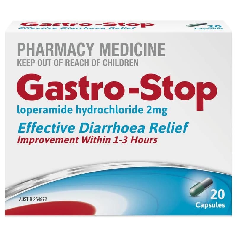 Gastro Stop 2mg Capsules 20s