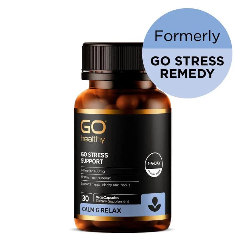 GO Healthy GO Stress Remedy VegeCapsules 30s