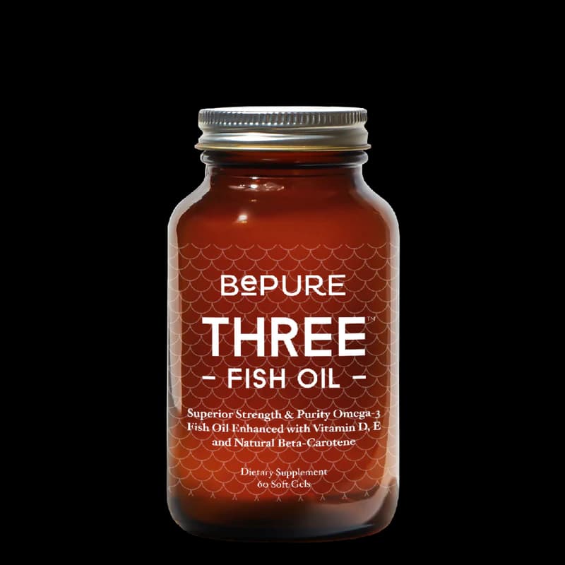 BePure Three Fish Oil Caps 60s