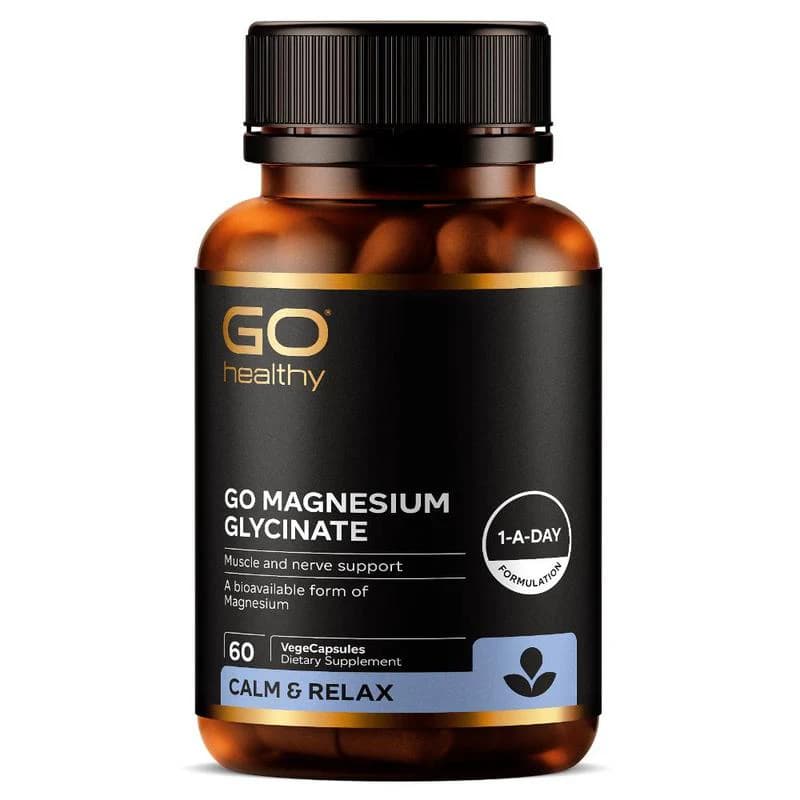 GO Healthy GO Magnesium Glycinate VegeCapsule 60s