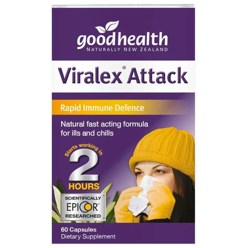 Good Health Viralex Attack Capsules 60s