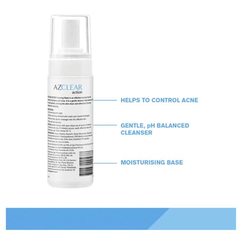 Azclear Foaming Wash 150ml